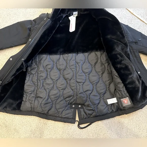 GAP pimaloft black winter coat S - Picture 12 of 14